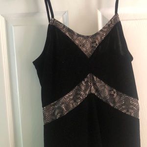 Velvet & Lace Cami